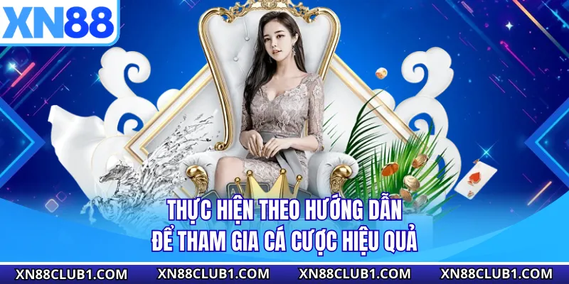 Thực hiện theo hướng dẫn để tham gia cá cược hiệu quả